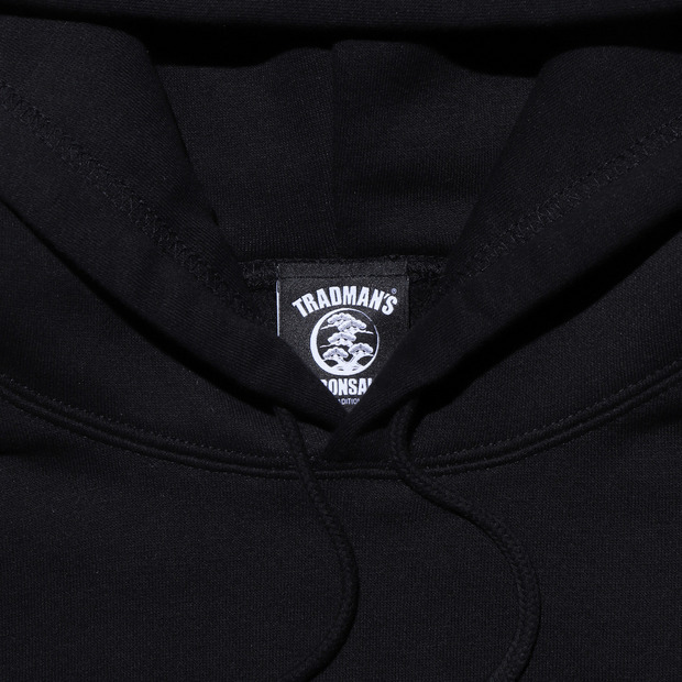 TRADMAN'S BONSAI HOODIE -BLACK- 詳細画像